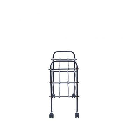 Обувница Leset Комо 3 с колесами, Чёрный