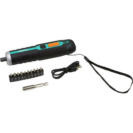 Отвертка аккумуляторная Sturm! 3,7В, microUSB, подсветка, без ЗУ (CD3404U2)