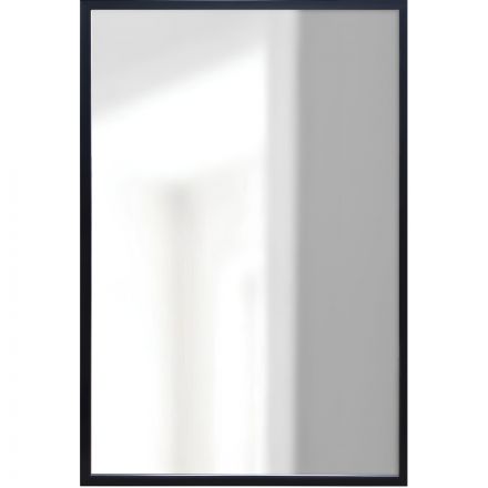 Зеркало МИР_в раме ПЛС 640x30x940 / 600x900 (365007740) черный Зеркало МИР_в раме ПЛС 640x30x940 / 600x900 (365007740) черный