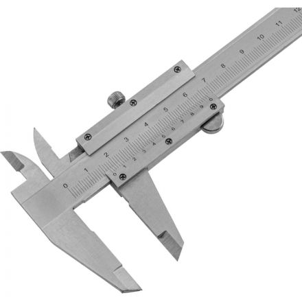 Штангенциркуль металл с глубиномером 150 мм делен. 0,02 мм Matrix, 316315 Штангенциркуль металл с глубиномером 150 мм делен. 0,02 мм Matrix, 316315