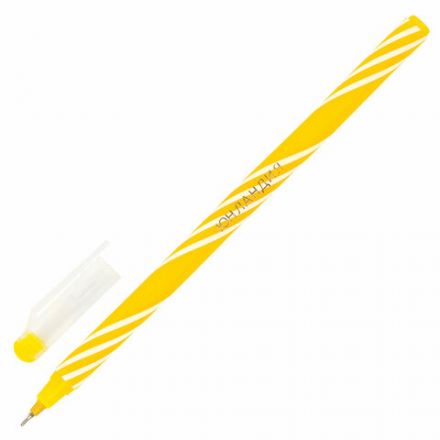 Ручка шариковая масляная ЮНЛАНДИЯ "CANDY", СИНЯЯ, корпус ассорти, узел 0,6 мм, линия письма 0,3 мм, 143019 Ручка шариковая масляная ЮНЛАНДИЯ "CANDY", СИНЯЯ, корпус ассорти, узел 0,6 мм, линия письма 0,3 мм, 143019