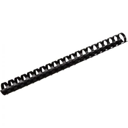 Пружины для переплета пластиковые Promega office 22 мм черные (50 штук в упаковке)