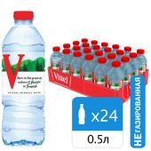 Вода негазированная минеральная VITTEL, 0,5 л, ФРАНЦИЯ, УТ-00003391
