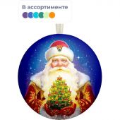 Шар елочный подвесной - Шар Классический c новогод пожеланием внутри.90713 Шар елочный подвесной - Шар Классический c новогод пожеланием внутри.90713