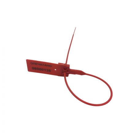 Пломба пластиковая номерная  255 мм  50 штук в упаковке