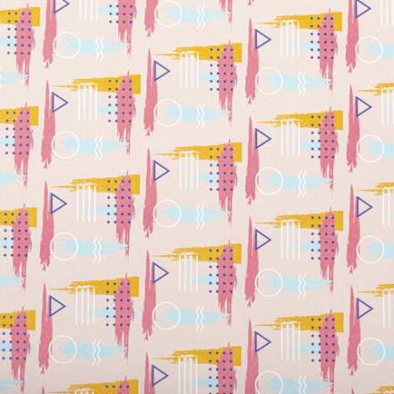 Бумага упаковочная подарочная мелованная "Terrazzo&Memphis", 70х100 см, 10 дизайнов ассорти, ЗОЛОТАЯ СКАЗКА, 592054