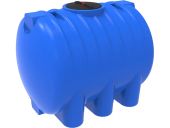 Емкость 5 000л. горизонтальная, цилиндрическая, с крышкой синий Емкость 5 000л. горизонтальная, цилиндрическая, с крышкой синий