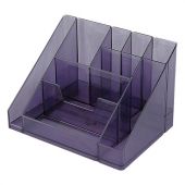 Подставка-органайзер BRAUBERG GRAND OFFICE, 9 отделений, 115х160х105 мм, черная, 238098