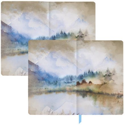 Ежедневник недатированный А5 (138х213 мм), BRAUBERG VISTA, под кожу, гибкий, 136 л., "Wild World", 112027 Ежедневник недатированный А5 (138х213 мм), BRAUBERG VISTA, под кожу, гибкий, 136 л., "Wild World", 112027