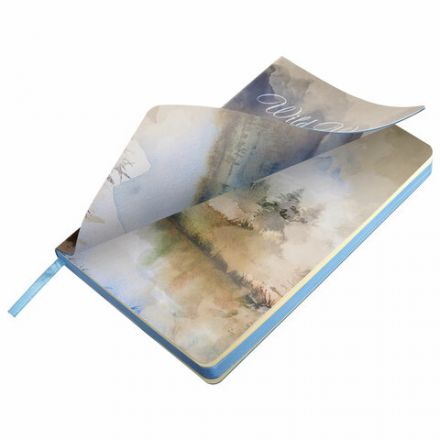 Ежедневник недатированный А5 (138х213 мм), BRAUBERG VISTA, под кожу, гибкий, 136 л., "Wild World", 112027 Ежедневник недатированный А5 (138х213 мм), BRAUBERG VISTA, под кожу, гибкий, 136 л., "Wild World", 112027