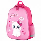 Ранец ПИФАГОР EVA BASIC, 1 отделение, "Fluffy cat", 39х30х16 см, 270691