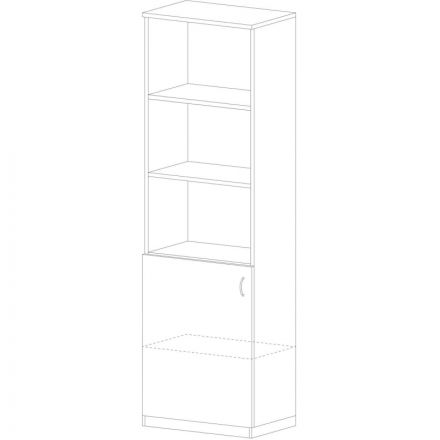 Шкаф PT Арго колонка А-321 Н орех гварнери 97929