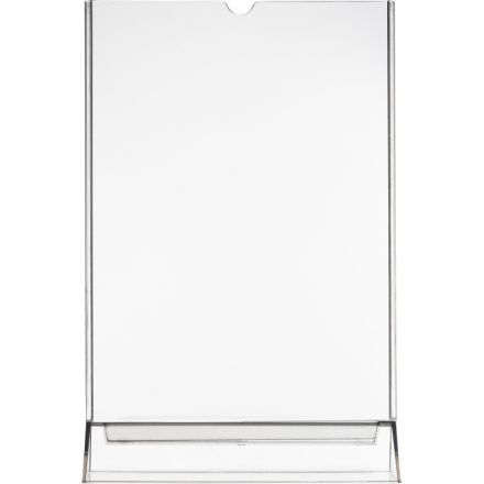 Подставка настольная менюхолдер Выбор Есть А4 2стор,разборн,литьев.пластик