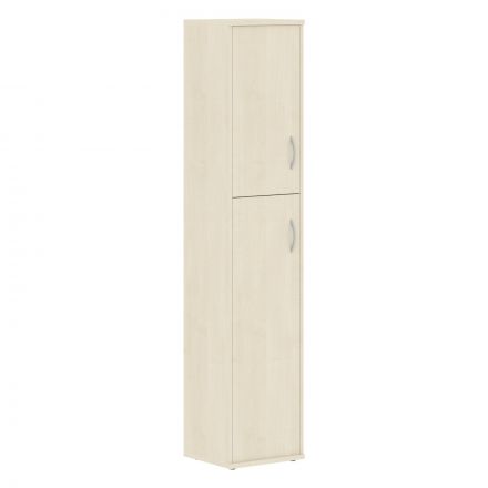 Шкаф колонка с глухой малой и средней дверьми СУ-1.8Л Клен* 406х365х1975