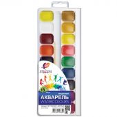 Акварельные краски Луч Классика медовые 18 цветов