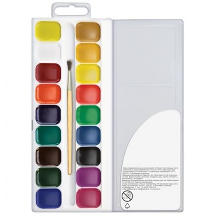 Акварельные краски Луч Классика медовые 18 цветов