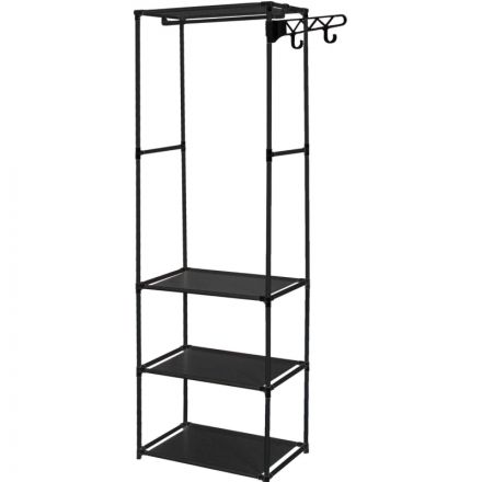 Вешалка LS_гардеробная напольная Helex Home W-03-1, черная