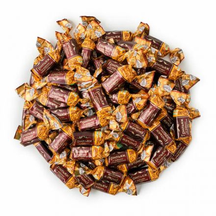 Грильяж в глазури ФАБРИКА ИМ. КРУПСКОЙ на основе арахиса и фундука, 1000 г