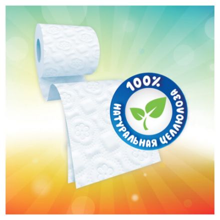 Бумага туалетная бытовая, спайка 32 шт., 2-слойная (32х14,8 м), FAMILIA COMFORT, белая, 5085067