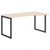 Стол эргономичный XQCET 169(R) Бук Тиара/Антрацит 1600х900х750 Стол эргономичный XQCET 169(R) Бук Тиара/Антрацит 1600х900х750