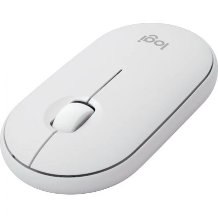 Мышь компьютерная Logitech беспр. M350S Pebble 2 BT TONAL WHITE 910-007013