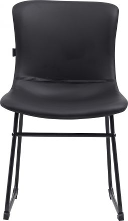 Кресло для посетителей Everprof Expo CF Экокожа Черный