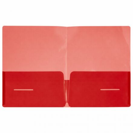 Папка-уголок 2 кармана, непрозрачная, А4, BRAUBERG "SPECIAL", красная, 0,18 мм, 273061