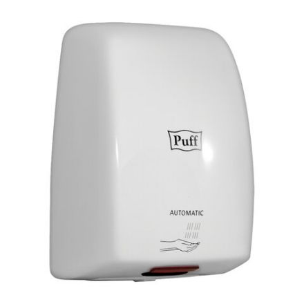 Сушилка для рук PUFF-8815, 1000 Вт, пластик, белая, 1401.375 Сушилка для рук PUFF-8815, 1000 Вт, пластик, белая, 1401.375