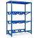 Стеллаж для воды Бомис-9П на 9 тар синий 885x450x1235 мм
