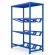 Стеллаж для воды Бомис-9П на 9 тар синий 885x450x1235 мм