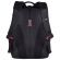 Рюкзак GERMANIUM "S-06" универсальный, уплотненная спинка, облегченный, черный, 46х32х15 см, 226953
