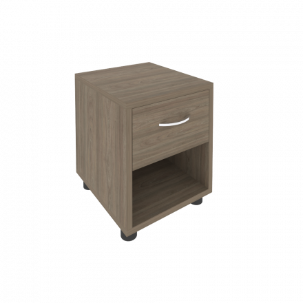 Light Тумба прикроватная с нишей и ящиком С-ТПЯ-3 Вяз 400*450*500 Light Тумба прикроватная с нишей и ящиком С-ТПЯ-3 Вяз 400*450*500