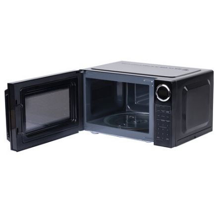 Микроволновая печь BRASSON (БРАССОН) MW2390D-6BL, 23 л, 900 Вт, сенсорное управление, дисплей, таймер, 6 АВТОПРОГРАММ, черная, 454980