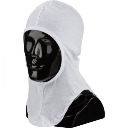 Балаклава -подшлемник трикотаж плотность 120г р-р универсальный цв.белый