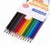 Карандаши цветные BRAUBERG PREMIUM 12 цветов + 1 чернографитный карандаш, трехгранные, грифель 3 мм, 181936