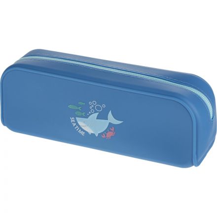 Пенал №1School Акула 1 отд., силикон, 210х50х65мм Пенал №1School Акула 1 отд., силикон, 210х50х65мм