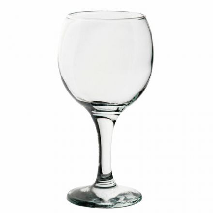 Бокал для вина на ножке, 290 мл, МАЛЫЙ РАЗМЕР, КОМПЛЕКТ 6 штук, стекло, PASABAHCE "БИСТРО", фирменная подарочная упаковка, 44411