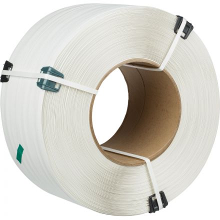 Стреппинг-лента полипропиленовая белая 12x0.6 мм длина 3000 м