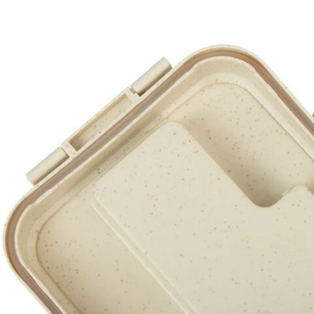 Ланч-бокс контейнер, 1 секция, 3 отделения, 1,4 л, ложка, вилка, 8х21х14 см, бежевый, JOYLUX (ДЖОЙЛЮКС) ECO, 609346 Ланч-бокс контейнер, 1 секция, 3 отделения, 1,4 л, ложка, вилка, 8х21х14 см, бежевый, JOYLUX (ДЖОЙЛЮКС) ECO, 609346