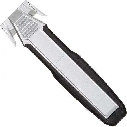 Нож универсальный скребок+д/вскр.упак.матер. TOPFORT,цинк+TPR,3 зап.лезв Нож универсальный скребок+д/вскр.упак.матер. TOPFORT,цинк+TPR,3 зап.лезв