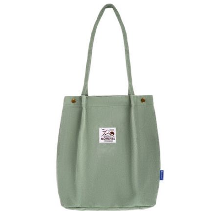Сумка шоппер BRAUBERG MOMENTS, вельвет, 35х30 см, мятный, 271908 Сумка шоппер BRAUBERG MOMENTS, вельвет, 35х30 см, мятный, 271908