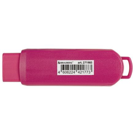 Ластик выдвижной BRAUBERG "Slider", 88х26х21 мм, яркие цвета корпуса ассорти, 271985