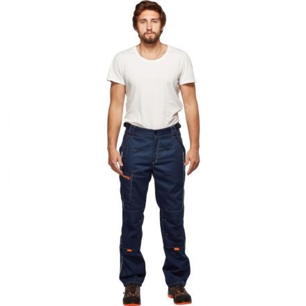 Брюки муж. л34-БР т.син/вас (р.48-50) 170-176 ( мод.БРЮ208)