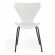 Стул Jacobsen (mod DC 102) / 1 шт. в упаковке пластик/металл, 50 х 46 х 82 см , белый 018/черный