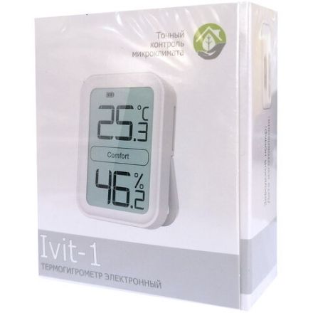 Термогигрометр электронный Рэлсиб Ivit-1 с поверкой РФ