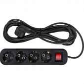 Удлинитель Атлант ПВС 3500Вт  4р/5м с выключателем(80023)