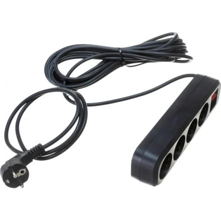 Удлинитель Атлант ПВС 3500Вт  4р/5м с выключателем(80023)