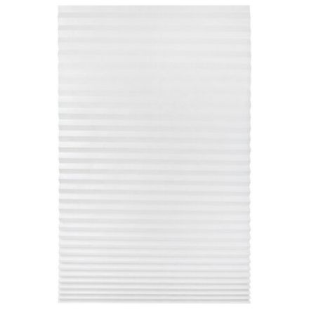 Жалюзи-плиссе, штора тканевая самоклеящаяся BRABIX, 90х180 см, СТАНДАРТ+, 80 г/м2, цвет белый, 1 шт., 700008