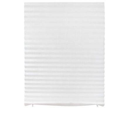 Жалюзи-плиссе, штора тканевая самоклеящаяся BRABIX, 90х180 см, СТАНДАРТ+, 80 г/м2, цвет белый, 1 шт., 700008