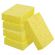 Губки для посуды 110х70х20 мм, ЦЕЛЛЮЛОЗНЫЕ, КОМПЛЕКТ 5 штук, желтые, LAIMA, 700259